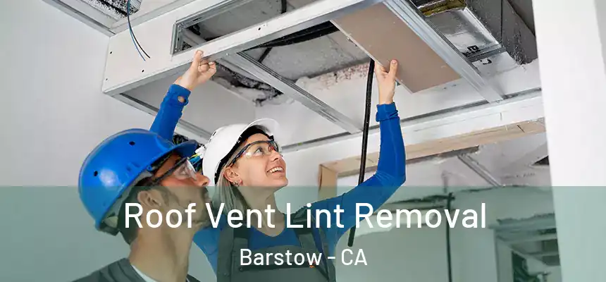  Roof Vent Lint Removal Barstow - CA